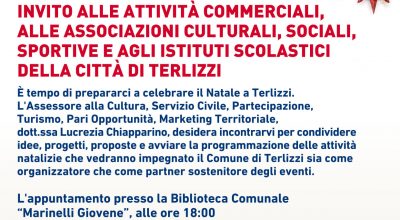 Natale in città 2018. Invito alle Associazioni, attività commerciali e Istituzioni scolastiche.